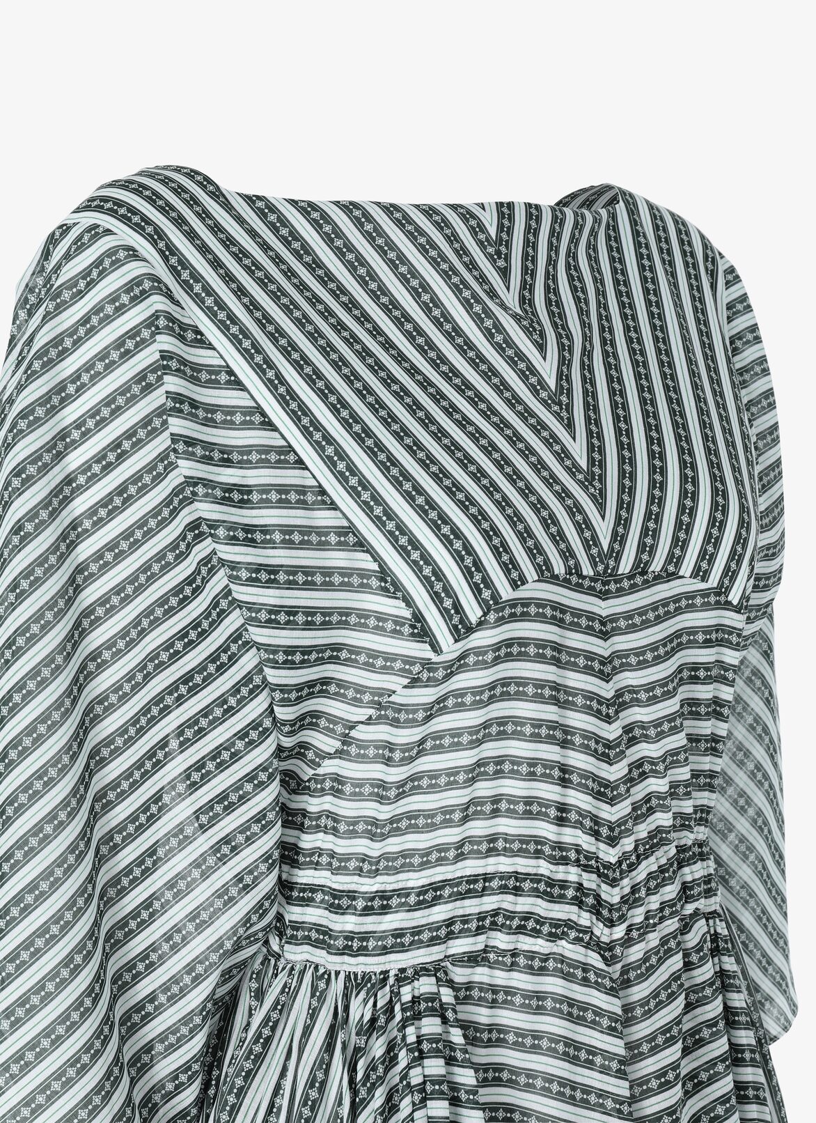 Dresses ALAÏA WHITE/GREEN DRESSES
